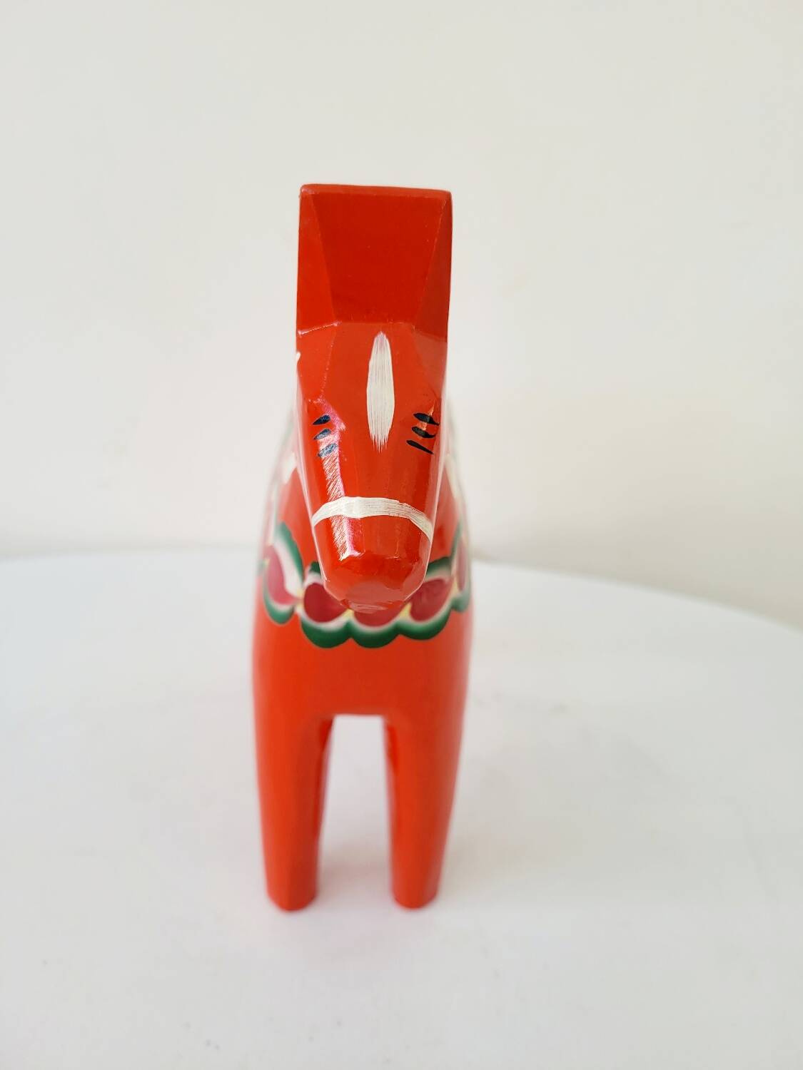 Vintage Dala horse by Nils Olsson in Swedish wood