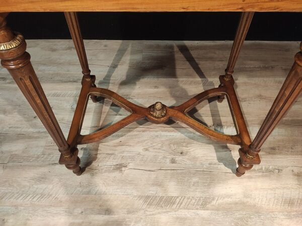 table à jeux portefeuille style Napoléon lll