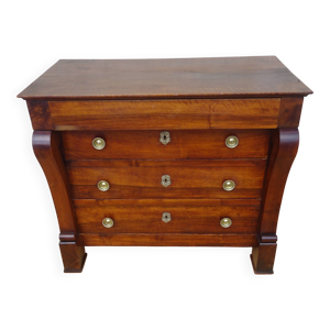 Très ancienne commode - noyer