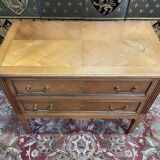Commode sauteuse de style Louis XVI-Directoire