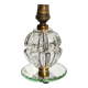 Lamp base in crystal, Avesn stone, brass and mirror.