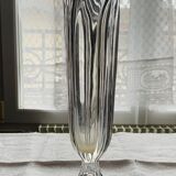 Bohemian crystal soliflore vase