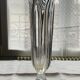 Bohemian crystal soliflore vase
