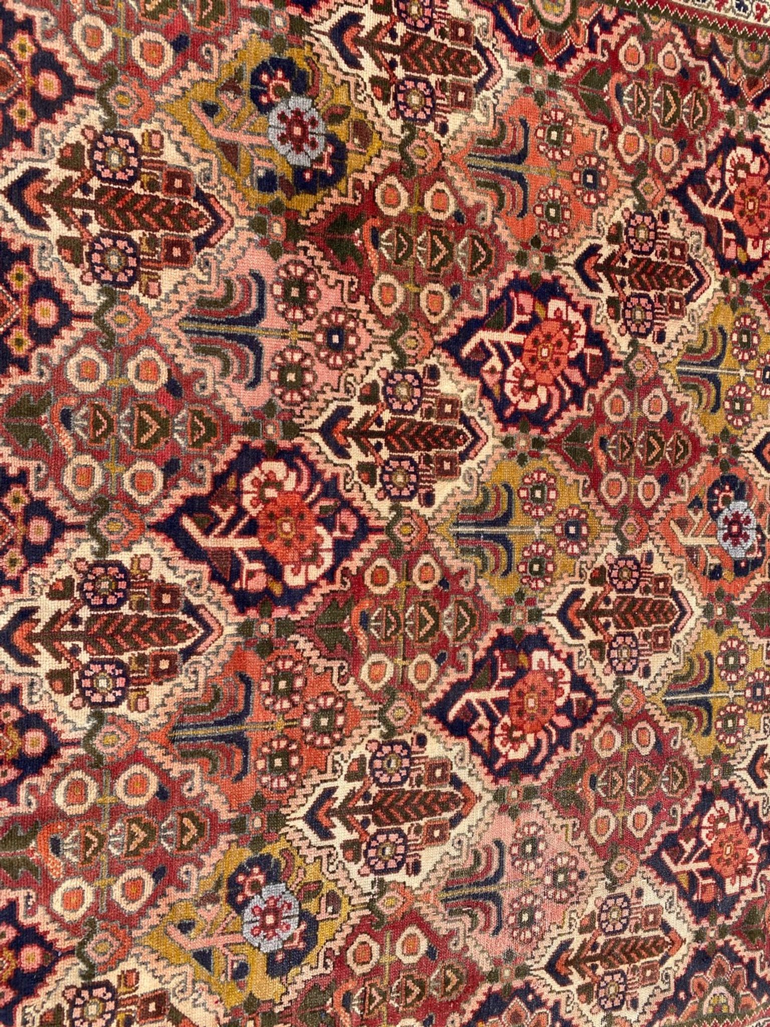 Tapis vintage persan Bakhtiar 210x296 cm