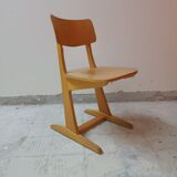 Chaise d'ecole vintage Casala