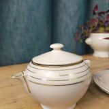Teapot duo in fine berry porcelain - massé et surget