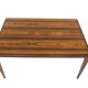 Table de salle à manger en palissandre Poul Hundevad, Danemark, 1960