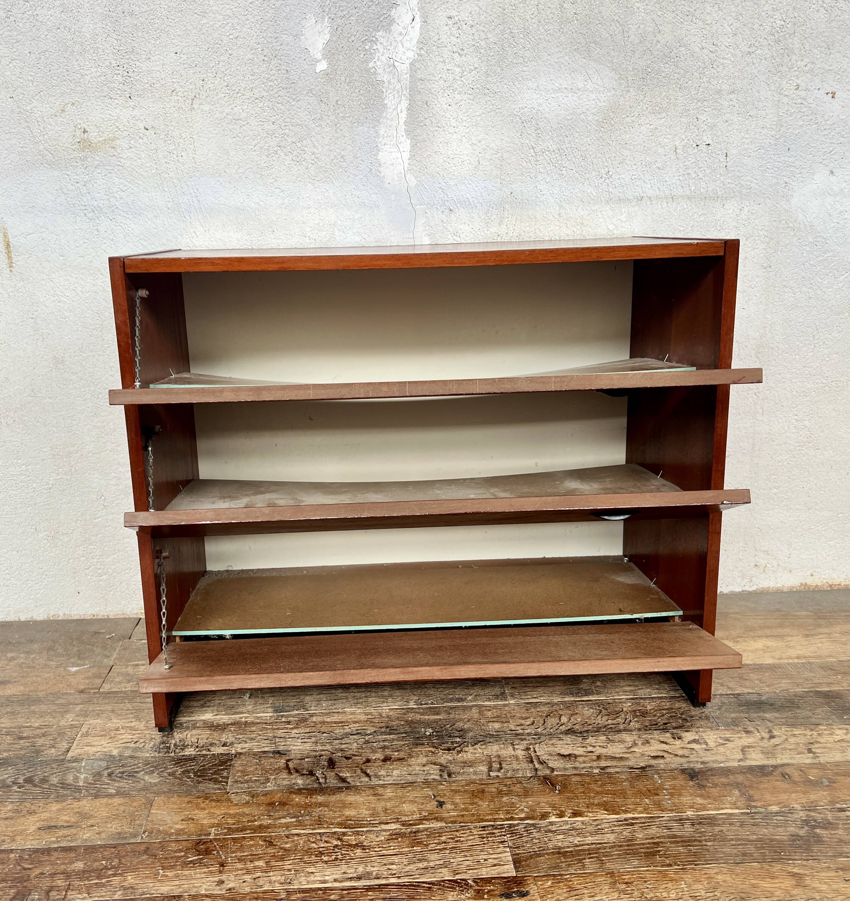 Meuble à chaussures, de rangement en teck, 1960