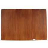Folding table in lacquered walnut Christensen and Larsen