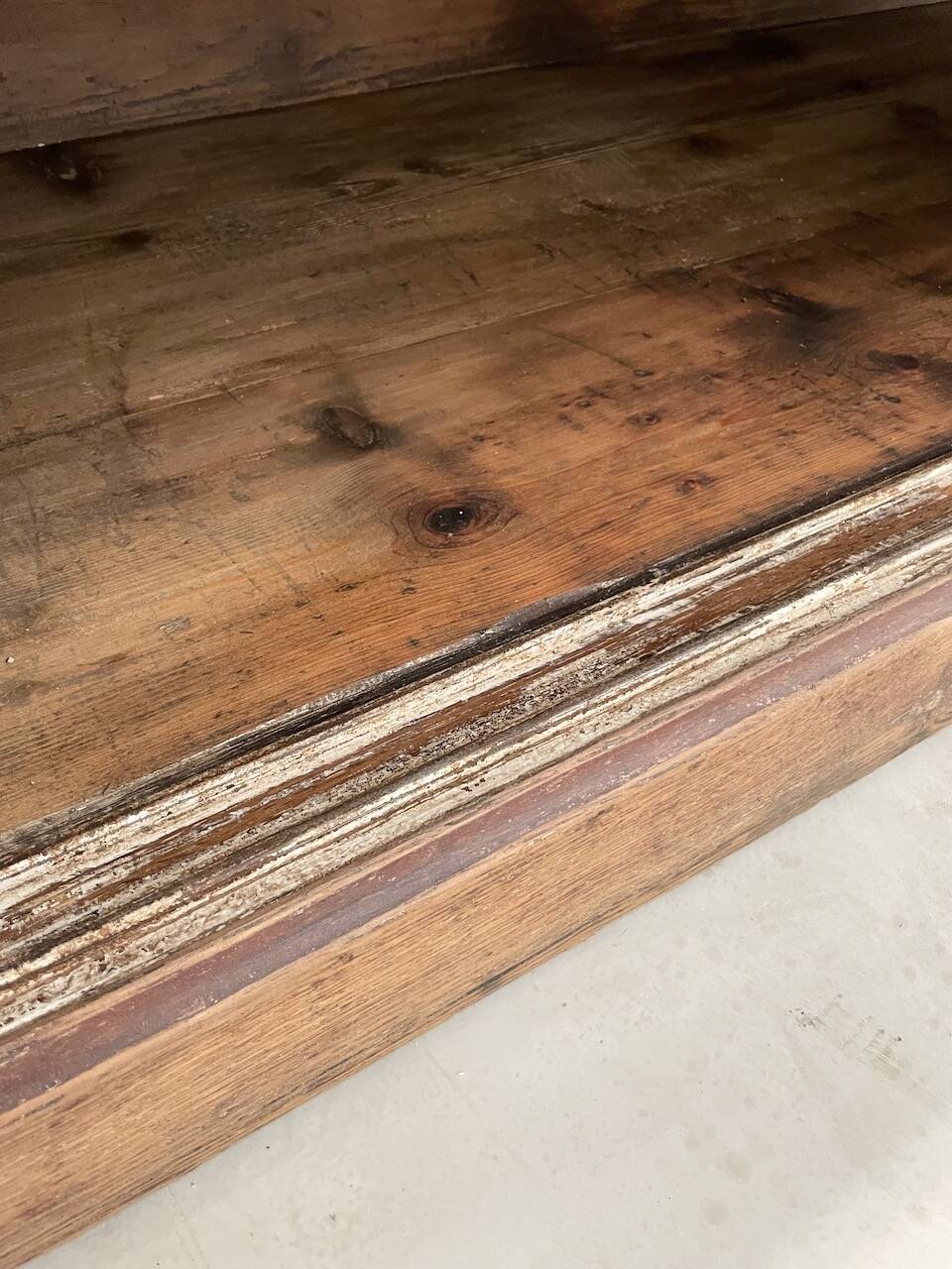 XXL oak and pine counter 350cm