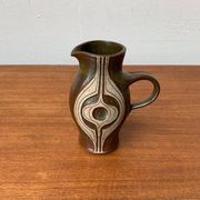 A studio pottery jug from the mid-century by Marianne Stark for Michael Andersen, Bornholm, 1960s.