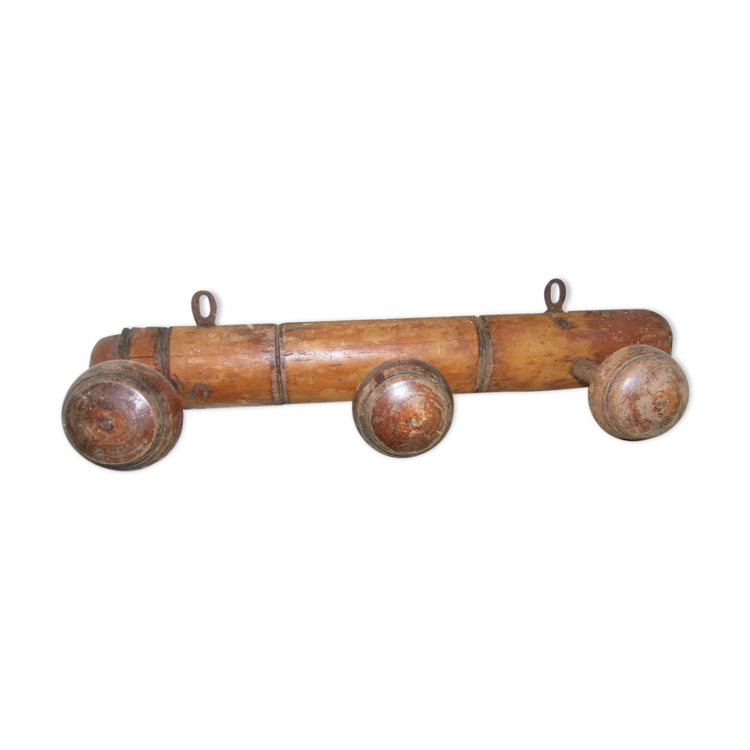 Coat rack, shelf, very deco, 3 paterres, 1900 Belle Epoque