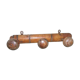 Coat rack, shelf, very deco, 3 paterres, 1900 Belle Epoque