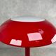 Lampe de bureau champignon Art déco rouge