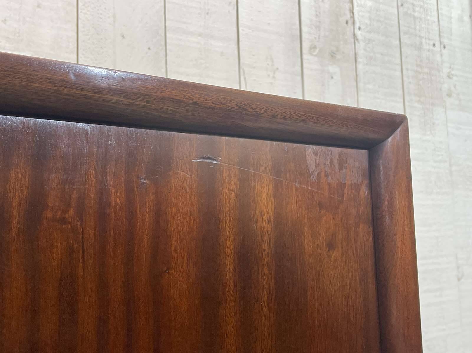 Art Deco wardrobe-dressing table stamped RINCK 115 Faubourg St Antoine Paris