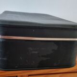 Black Suitcase Rigid Retro Style