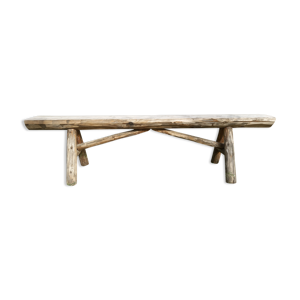 banc de ferme style brutaliste