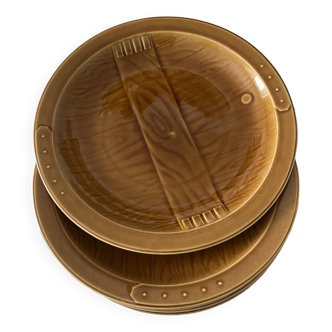 6 assiettes Gien