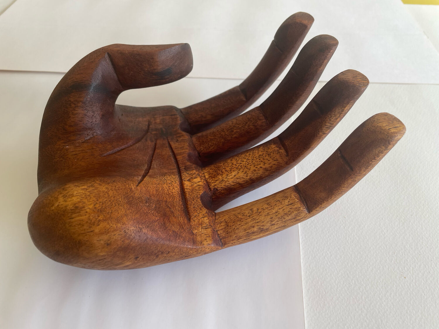 Vide poche baguier en bois