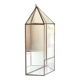 Vide poche mural miroir et laiton vintage