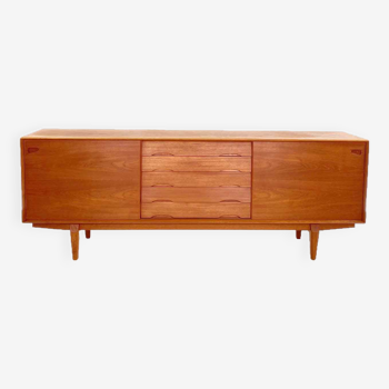 Vintage teak sideboard by Henry Rosengren Hansen for Skovby Mobelfabrik 1960s