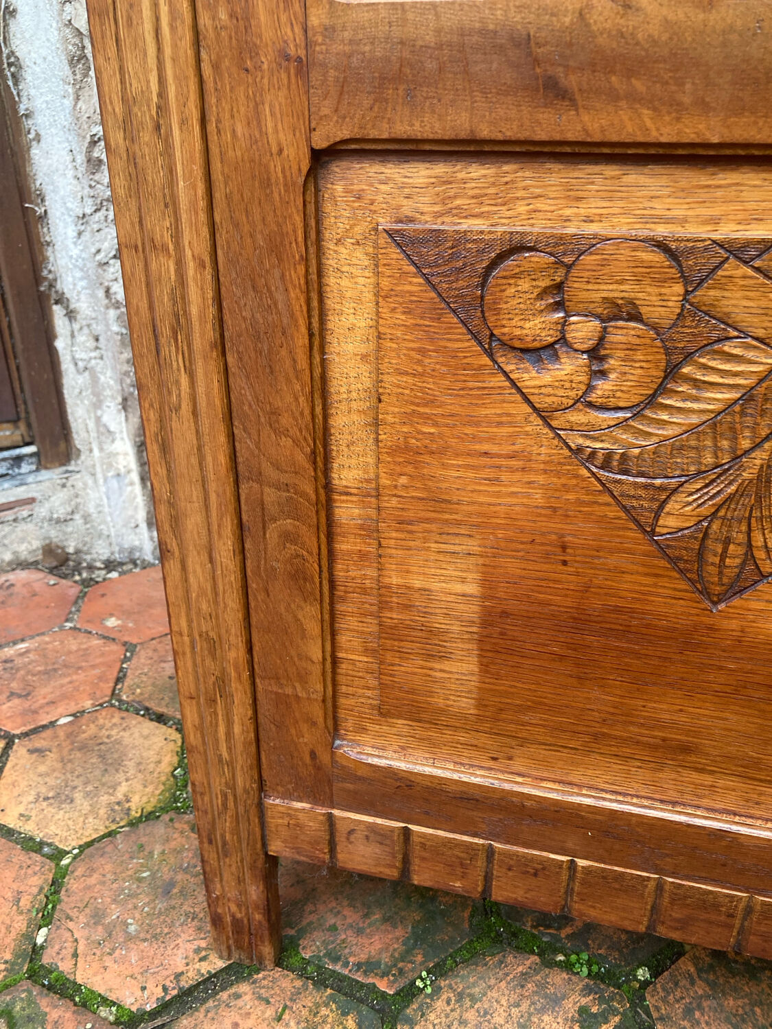 Armoire vitrée art déco