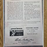 Vintage board game Keyword 1950s