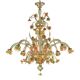 Artistic Venetian Sunflowers Murano Glass Chandelier by Simoeng