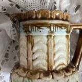 Antique Art Nouveau slip pitcher