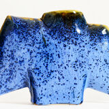 Enamelled Porcelain Vase, signed