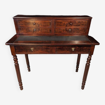 Louis Philippe Tiered Desk In Mahogany