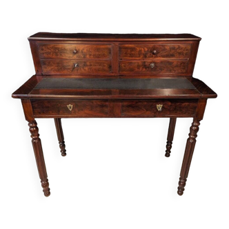 Louis Philippe Tiered Desk In Mahogany