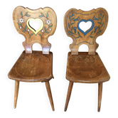 Paire de chaises