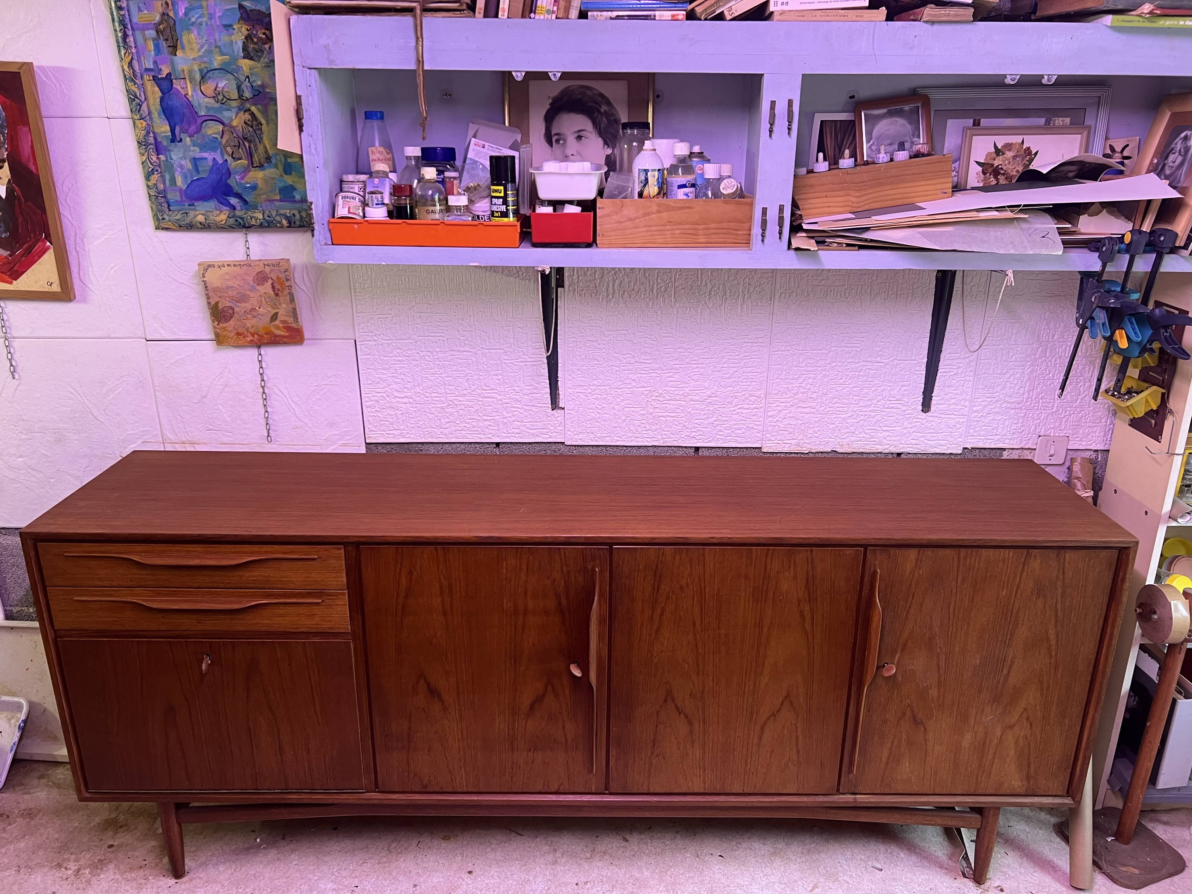 Enfilade vintage Swiss Teak
