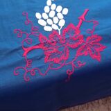 Old embroidered tablecloth