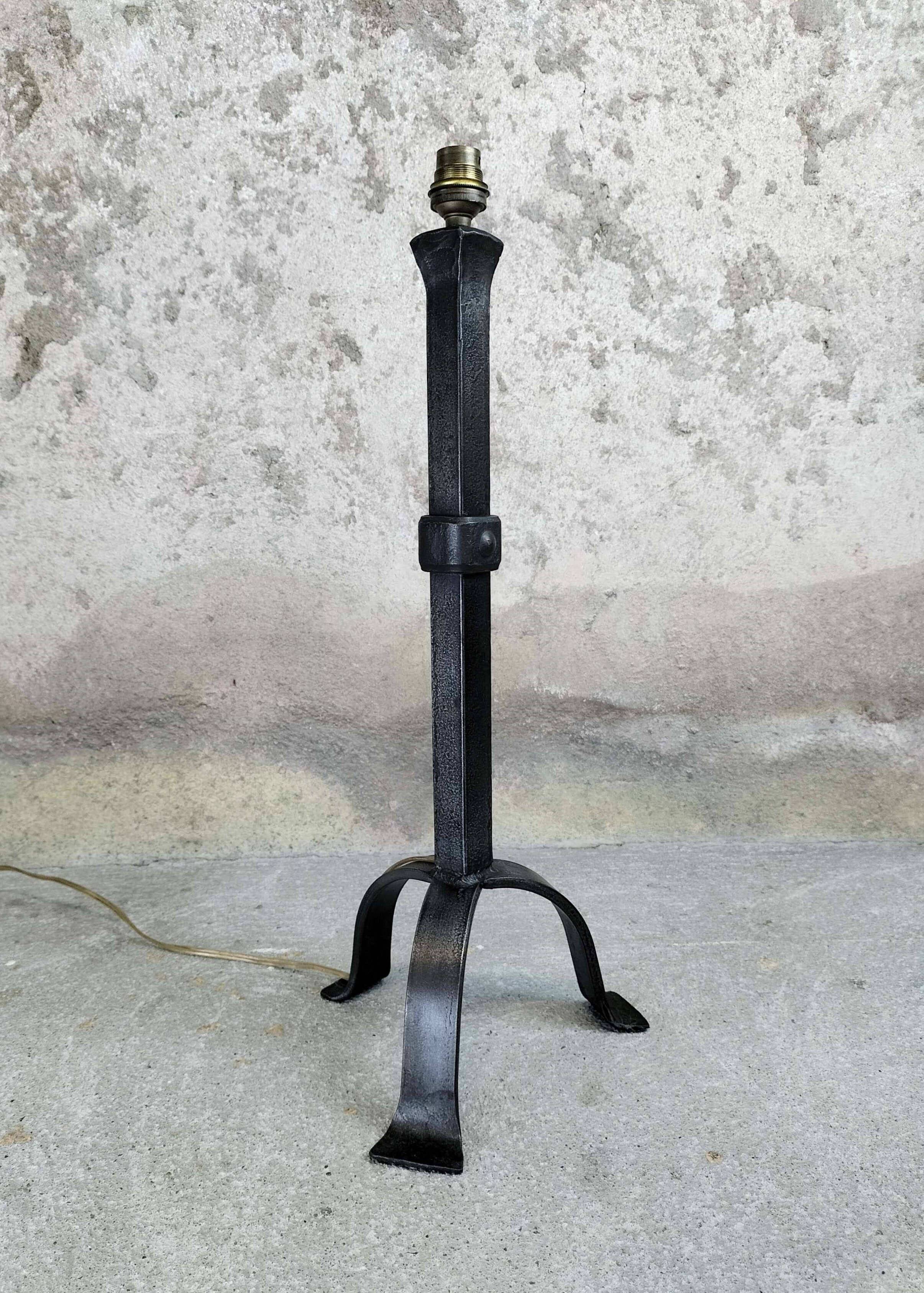 Large Jean-Pierre Ryckaert table lamp.