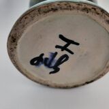 Vintage ceramic Jean De Lespinasse Whiskey bottle