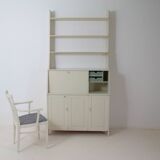 Library Secretary with its “Vardags” armchair by Carl Malmsten, Sweden 1960s