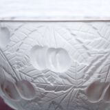 Coupe en verre pressé de Imwald années 60