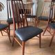 Suite de 6 chaises de salle à manger de Niels Koefoed « Eva » danois en palissandre