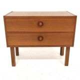 Scandinavian teak chest of drawers, Sweden, 1960