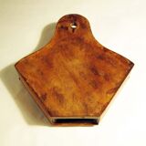 Varnished wood coffee filter holder