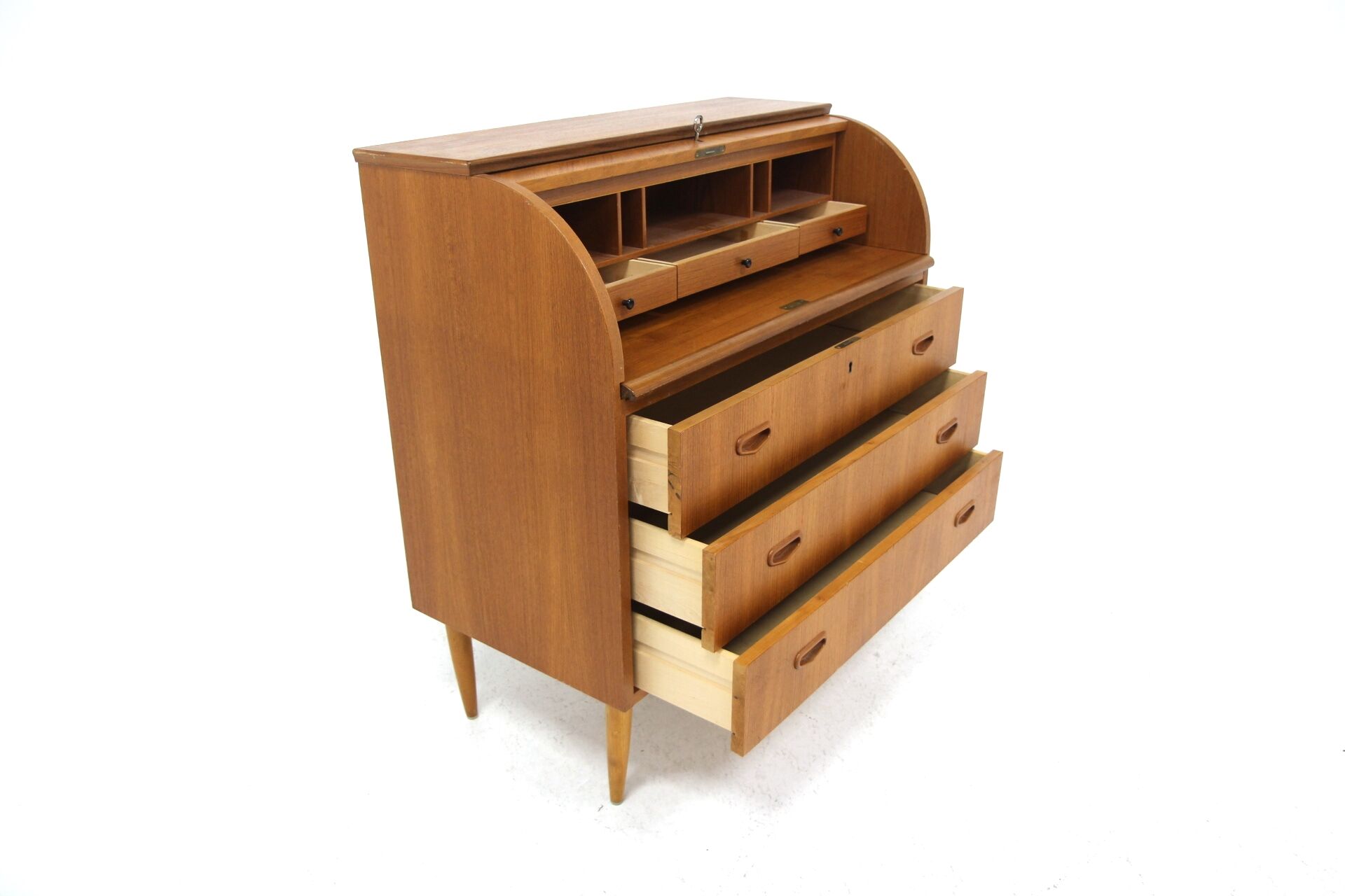 Scandinavian teak secretary, Sweden, 1950