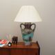 Ceramic lamp, Danish design, 1970s, production: Denmark