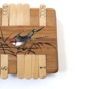 Compteur de points en bois, années 50