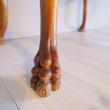 Mid-century modern artisan wardrobe in elm, Sweden, 1940s.