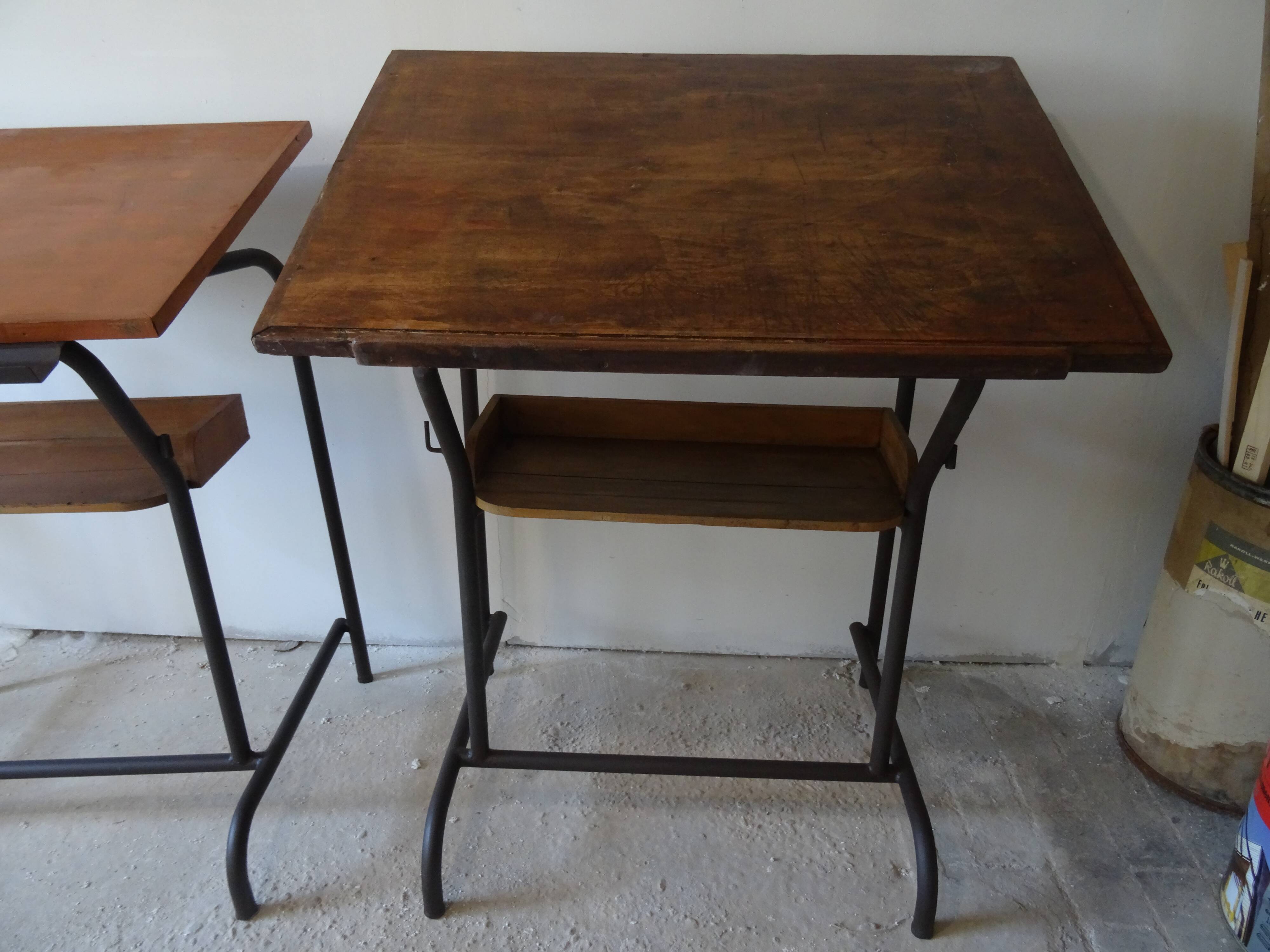 Bureau d'architecte vintage