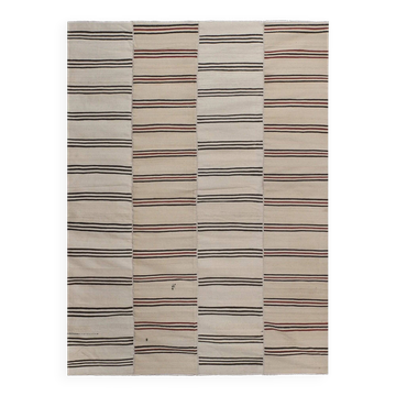 Vintage Turkish kilim, handwoven, 275x375 cm.