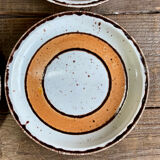 6 vintage Gien plates