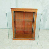 Vintage walnut showcase